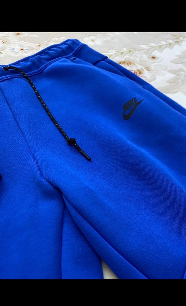 Nike Mavi Rahat Eşofman Altı - Görsel 2