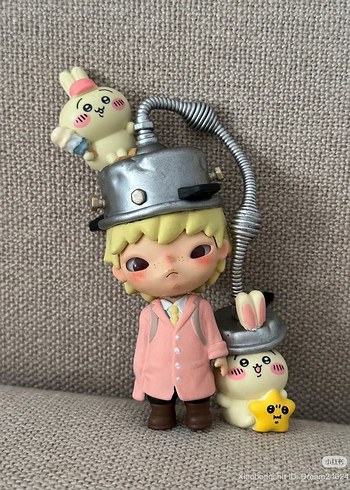 Pastel Pembe Sevimli Aksiyon Figürü