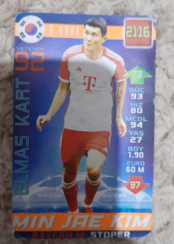 Min Jae Kim Futbolcu Aksiyon Figürü