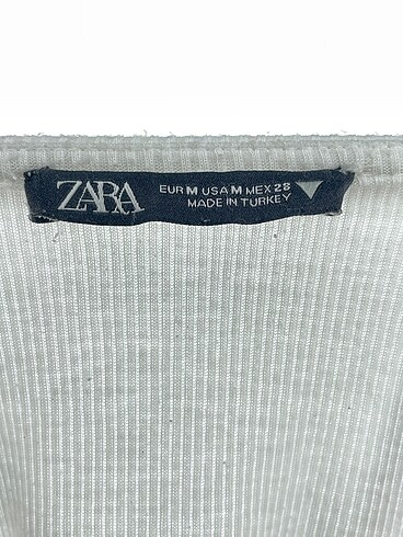m Beden beyaz Renk Zara Bluz %70 İndirimli.