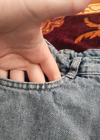 11-12 Yaş Beden gri Renk Gri Bol Kesim kız çocuk Pantalon