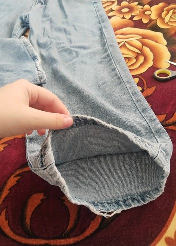 Civil Gri Bol Kesim kız çocuk Pantalon