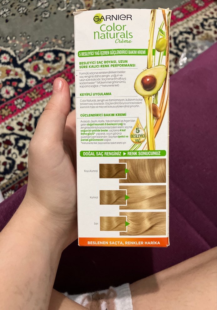 Garnier Color Naturals Saç Boyası 9 Sarı - Görsel 2