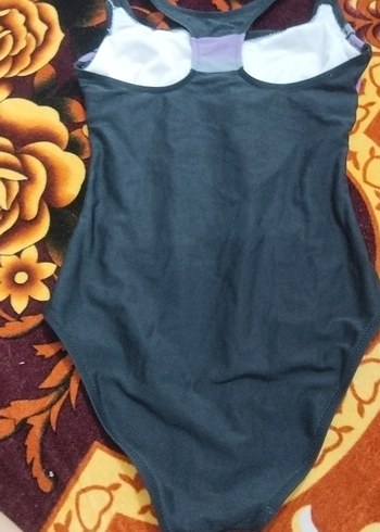 Çok Renkli Atletik Kadın Mayo - Görsel 3