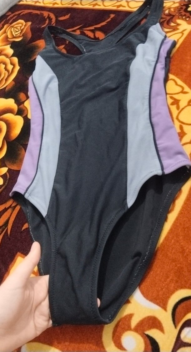 Çok Renkli Atletik Kadın Mayo - Görsel 2