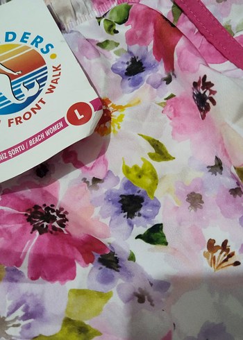 l beden kadın deniz şortu - Görsel 2