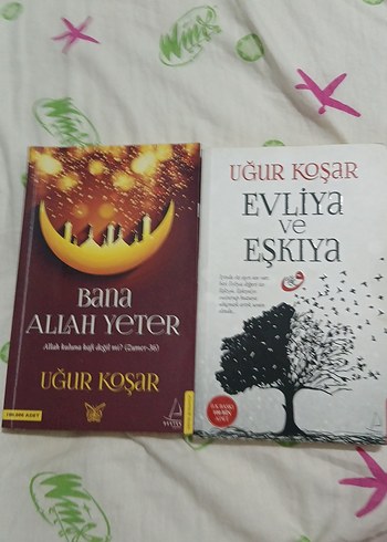 Uğur Koşar'dan 2 Roman: Bana Allah Yeter & Evliya ve Eşkiya