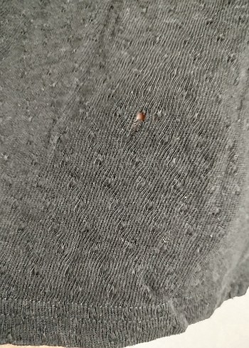 Siyah Örgü Goth Kedi Desenli Tişört - Görsel 5