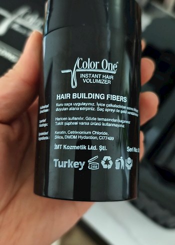 Color One Saç Dolgunlaştırıcı Fiber - Görsel 7