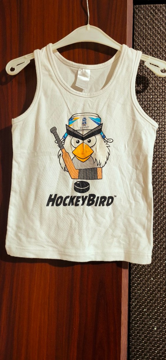 Beyaz Parlak Baskılı Çocuk Atlet - Görsel 2