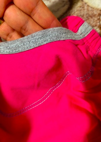 Kız Çocuk Pembe Dantelli Baskılı Kolsuz Tişört - Görsel 5