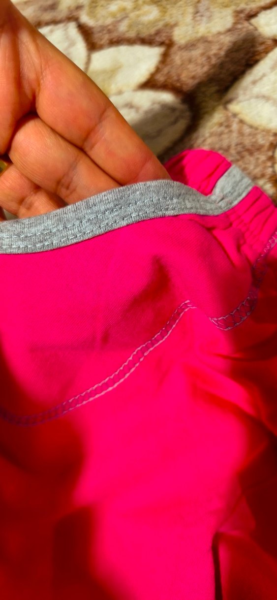 Kız Çocuk Pembe Dantelli Baskılı Kolsuz Tişört - Görsel 5