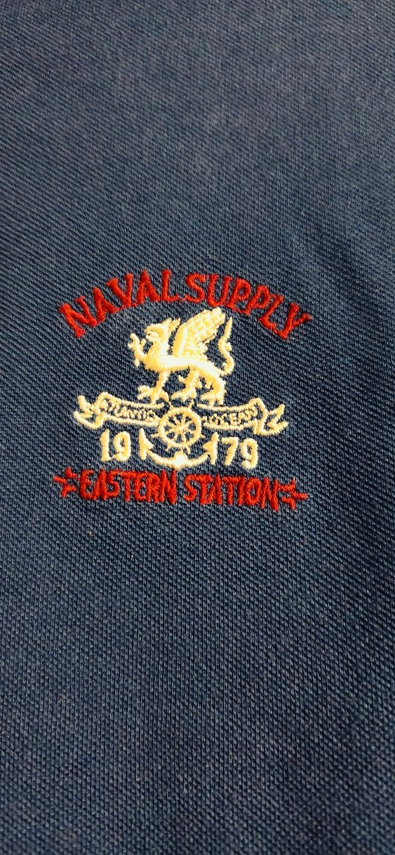 Düğmeli Mavi Erkek Polo Tişört - Görsel 4