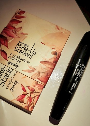 Orjinal Newwell Make-up Station Maskara ve Far Paleti set - Görsel 2