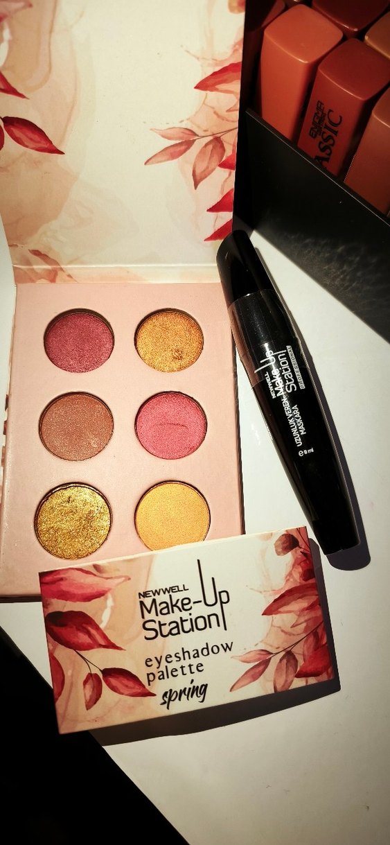 Orjinal Newwell Make-up Station Maskara ve Far Paleti set - Görsel 4