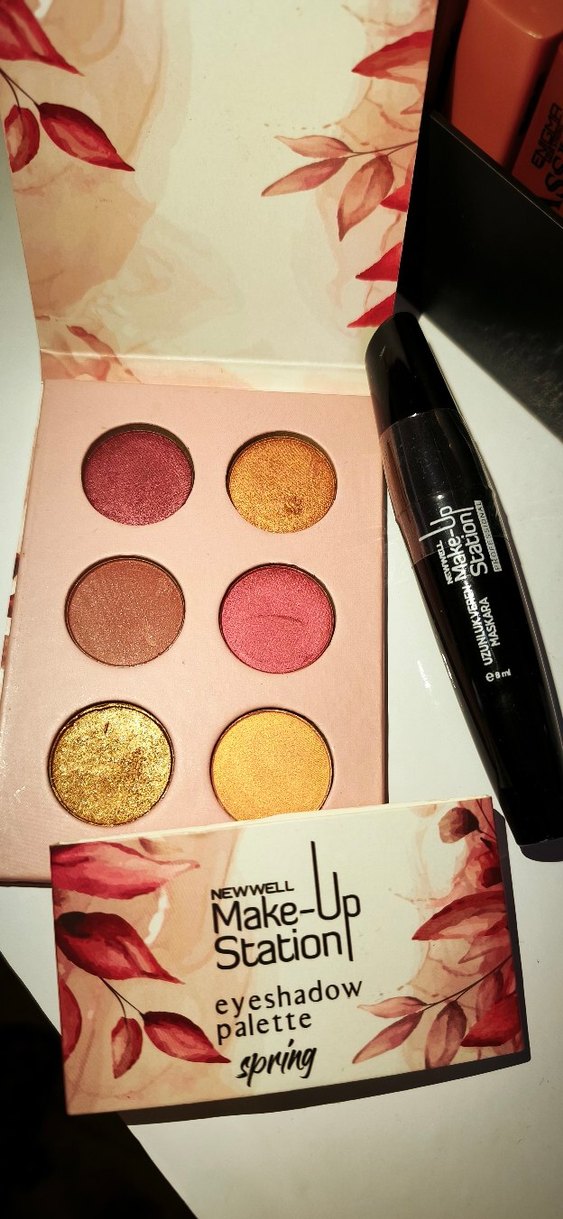 Orjinal Newwell Make-up Station Maskara ve Far Paleti set - Görsel 3