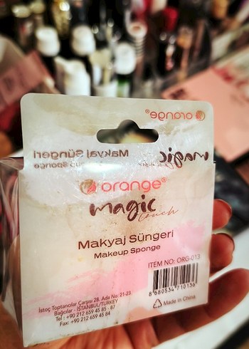 Turuncu Makyaj Süngeri Seti - Görsel 2