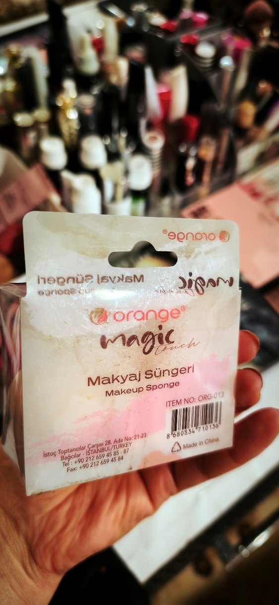 Turuncu Makyaj Süngeri Seti - Görsel 2