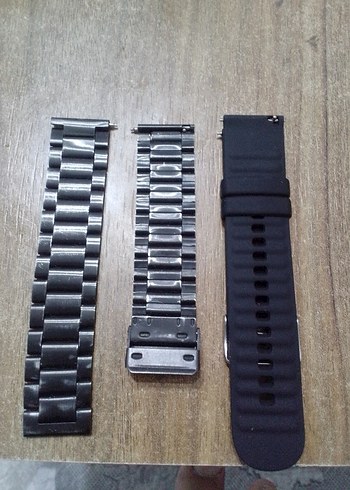 Erkek Siyah Modern Saat Kordonu Seti - Görsel 6