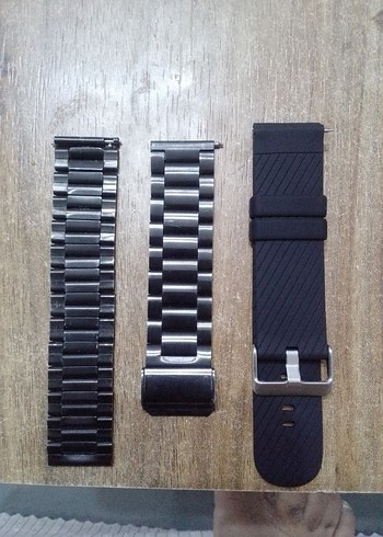 Erkek Siyah Modern Saat Kordonu Seti - Görsel 7