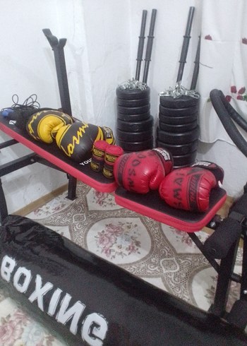 mekik masası dambıl seti kum torbası - Görsel 2