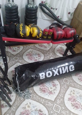 mekik masası dambıl seti kum torbası - Görsel 3