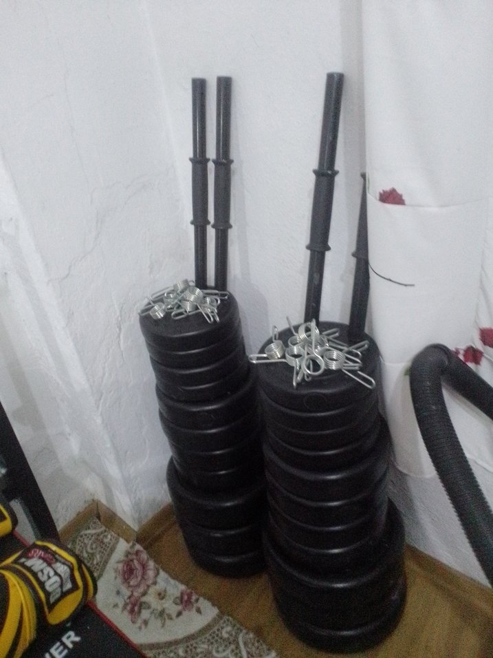 mekik masası dambıl seti kum torbası - Görsel 4