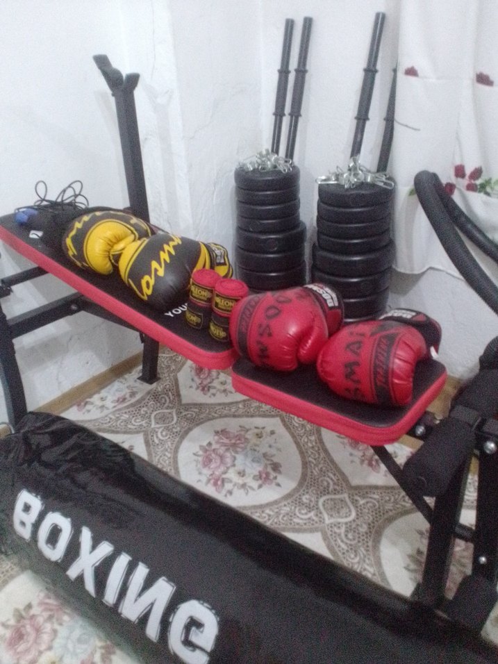 mekik masası dambıl seti kum torbası - Görsel 2