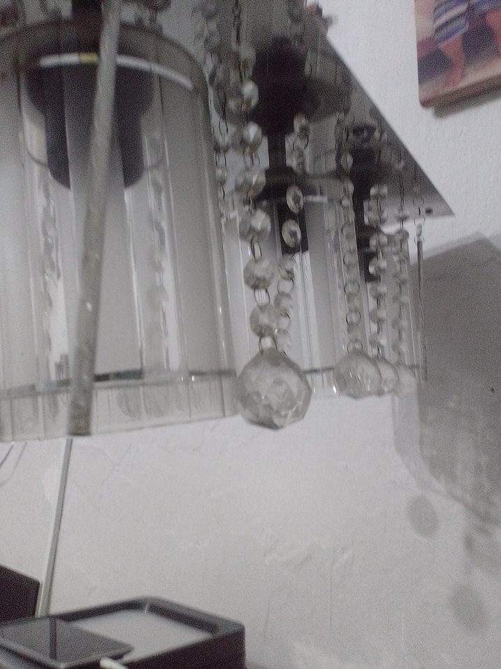 Beyaz Kristal Sarkıt Avize - Görsel 5