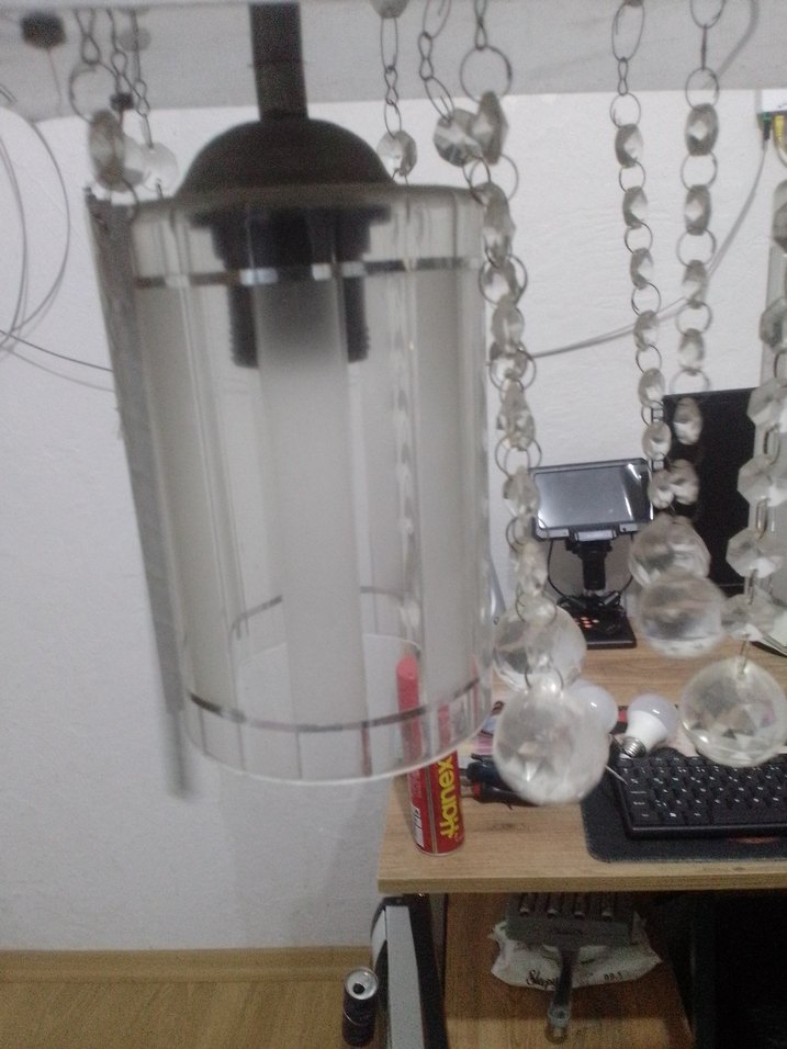 Beyaz Kristal Sarkıt Avize - Görsel 4