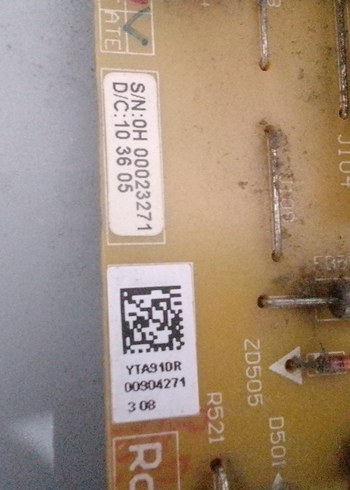 Arçelik 82-203 TV besleme kartı - Görsel 2