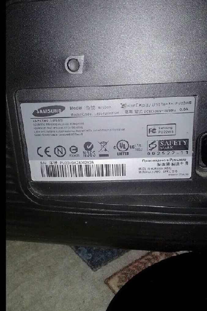 21.5 inç Samsung Monitör - Görsel 2