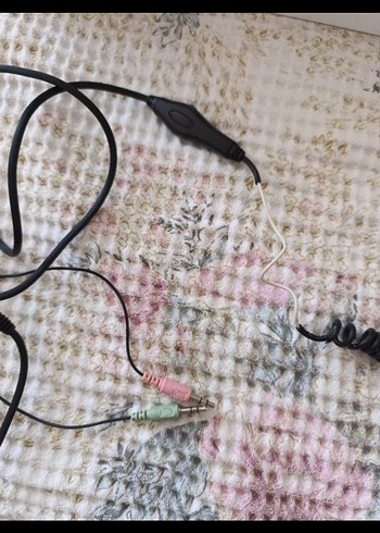 Siyah Katlanabilir Kablolu Kulaklık - Görsel 4