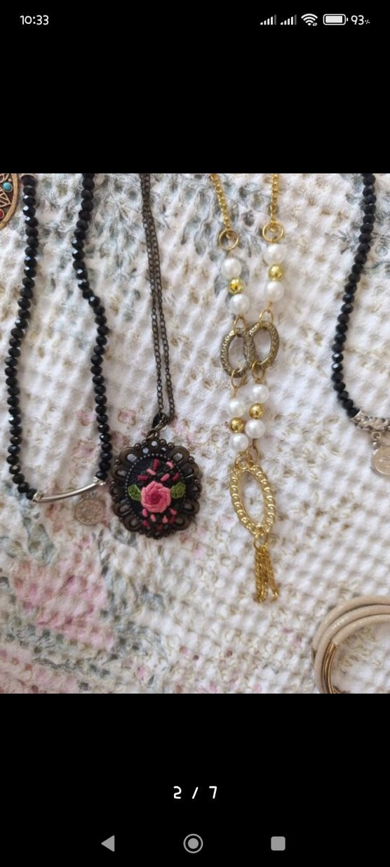 8 tane kolye- bilezik - Görsel 2