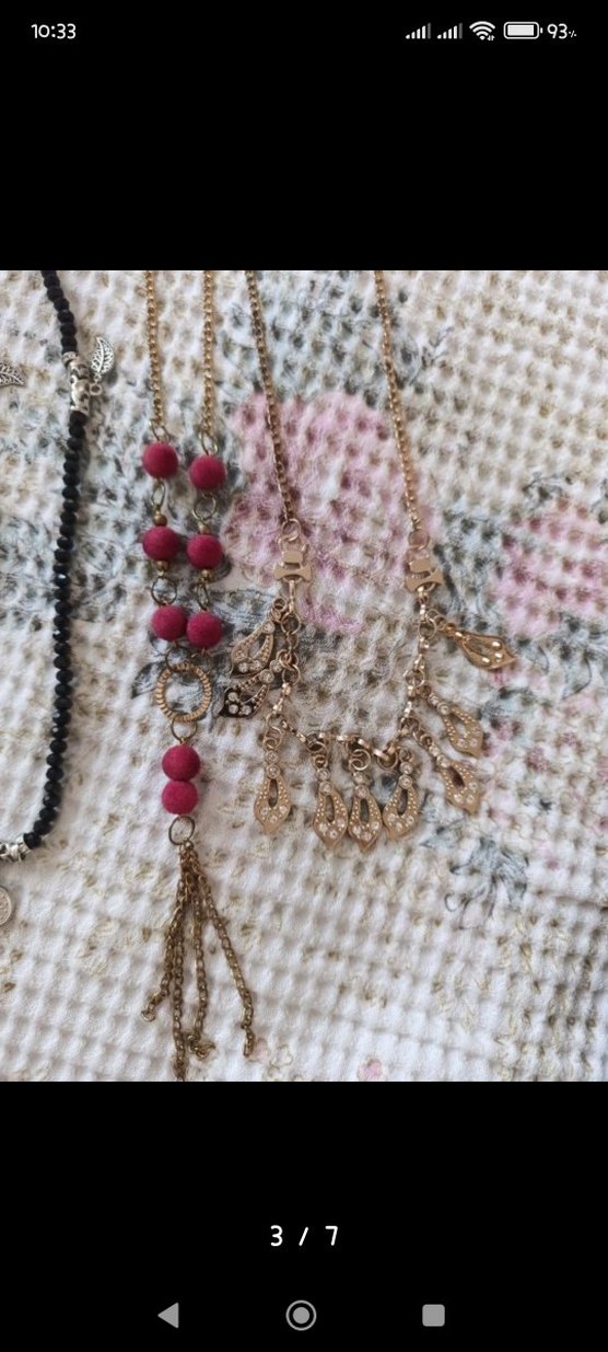 8 tane kolye- bilezik - Görsel 3