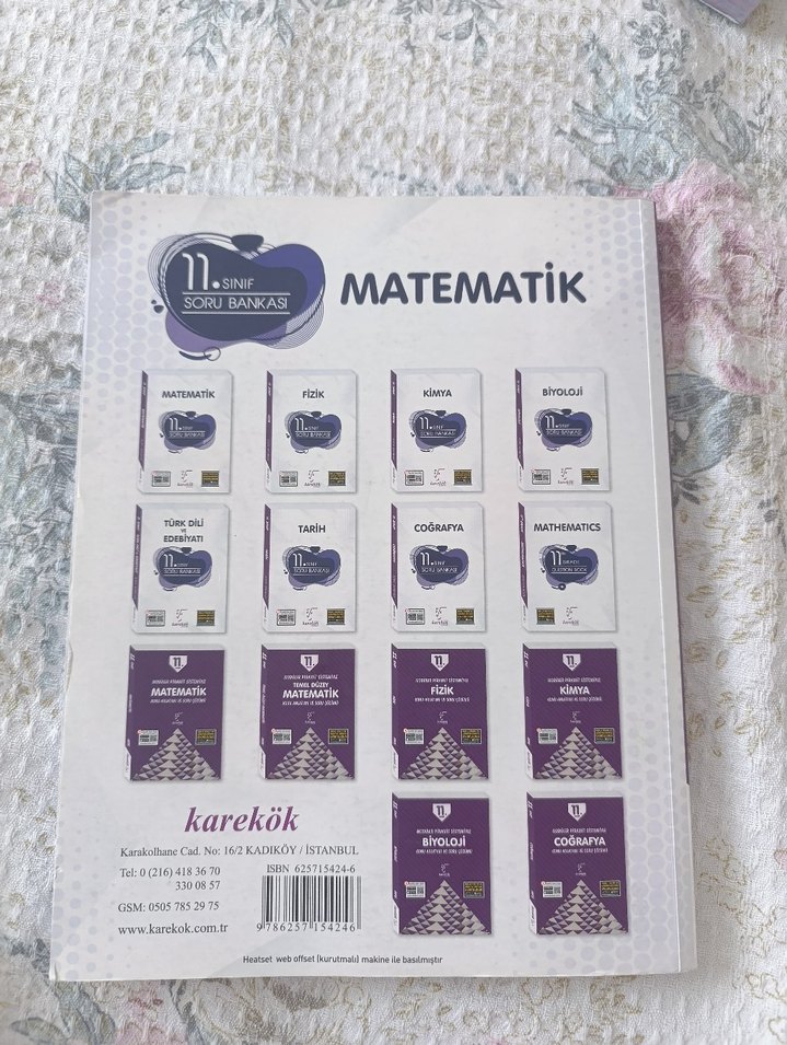 11. Sınıf Matematik Soru Bankası - Görsel 2