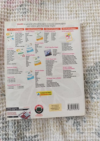11. Sınıf Biyoloji Soru Kitabı Palme