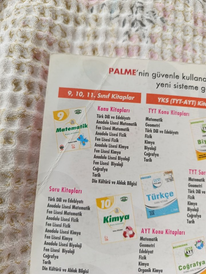 11. Sınıf Biyoloji Soru Kitabı Palme - Görsel 3
