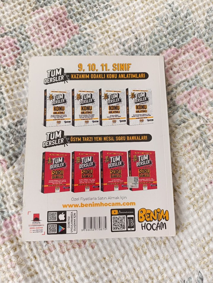 11. Sınıf Tüm Dersler Sayısal Soru Bankası - Görsel 2