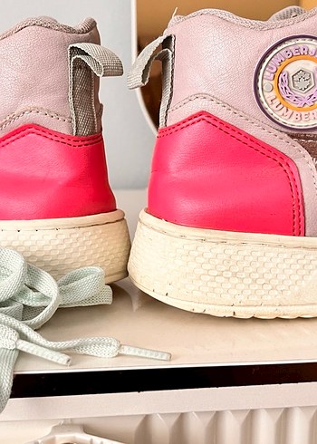 Lumber Jack 33 numara Kız Çocuk Pembe Nubuk - Görsel 7