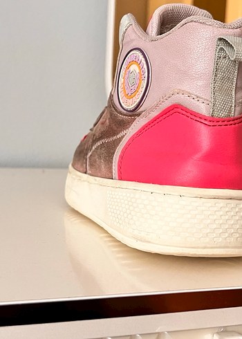 Lumber Jack 33 numara Kız Çocuk Pembe Nubuk - Görsel 6