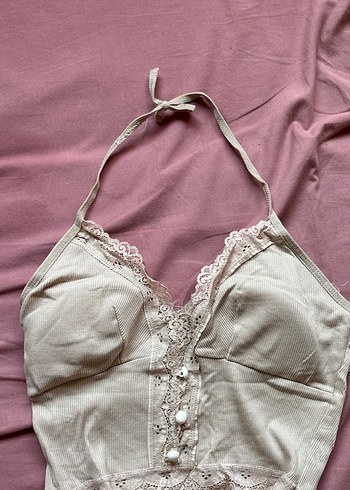 Nakışlı Vintage Bohem Kadın Bralet