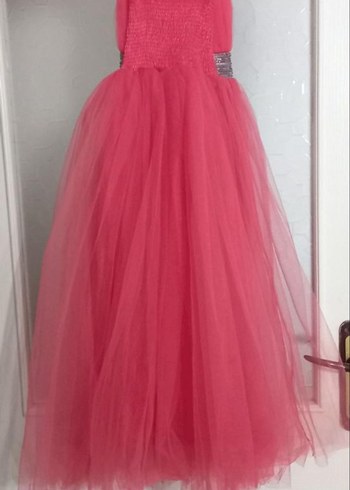 çocuk Uzun Askılı Abiye Elbise 8 yaş uygundur - Görsel 2