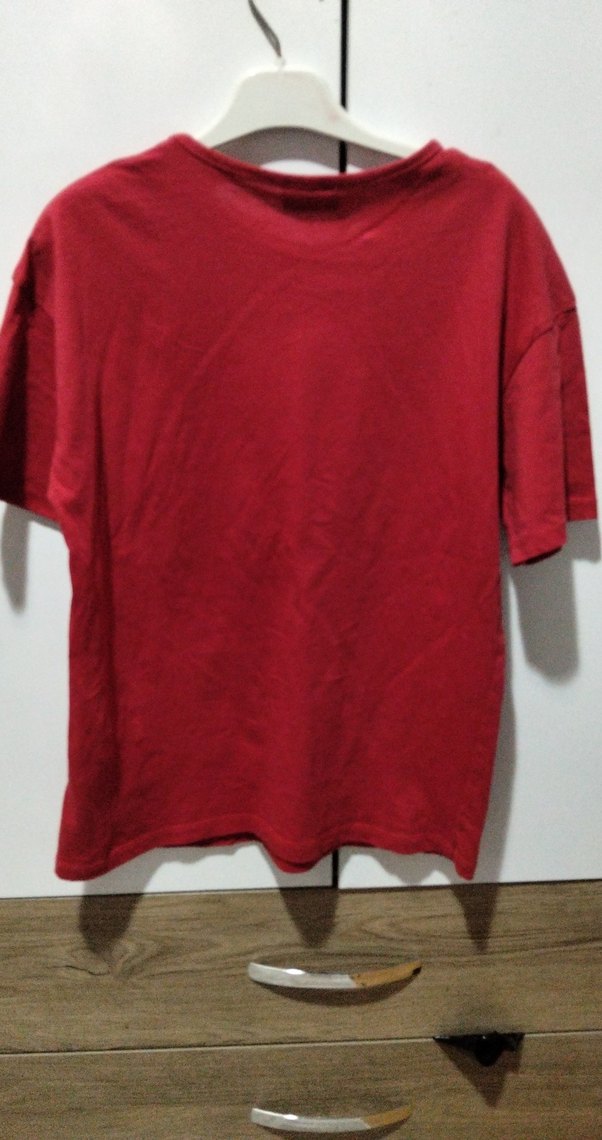 Kırmızı Baskılı Tişört Atatürk baskılı - Görsel 2