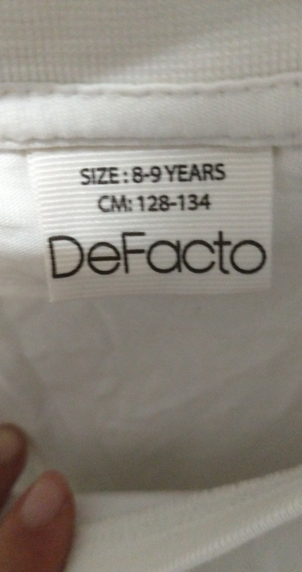 Beyaz Tişört Kısa Kollu, Atatürk Baskılı - Görsel 2