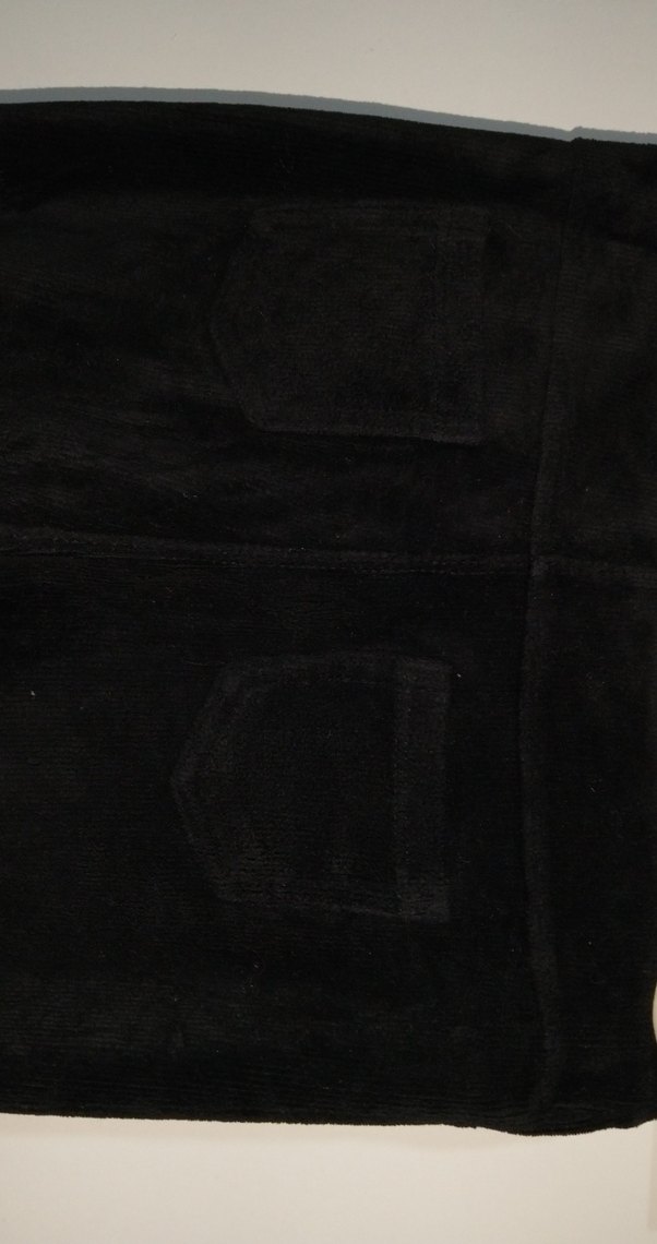 Siyah Süet Fermuarlı Çocuk Skinny Pantolon - Görsel 3