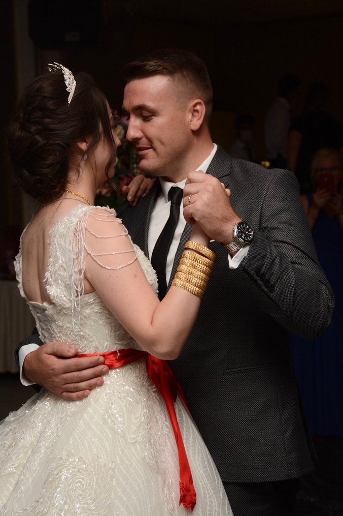 Uzun Beyaz A Kesim gelinlik - Görsel 4