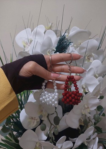 Kadın Kristal Boncuk Anahtarlık - Görsel 3