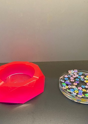 El Yapımı Küllük ve Bardak Altlığı - Görsel 2