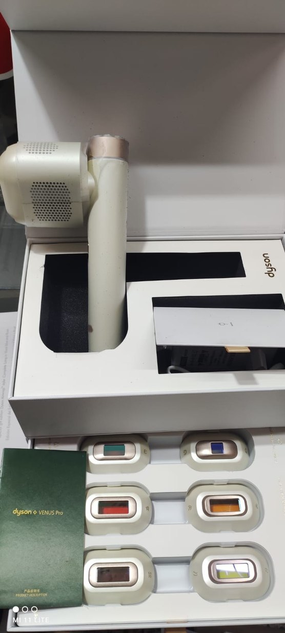 Krem Lazer Epilasyon Cihazı ve Optik Filtre Seti - Görsel 3